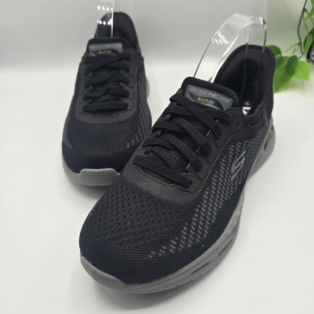 Skechers Slip-ins Glide-Step Altus Black Extra Wide Sneakers Size 10WW
